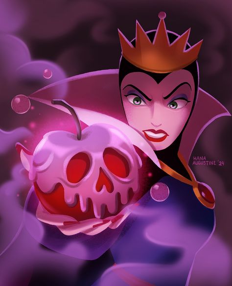 Disney Evil Queen Wallpaper, Evil Queen From Snow White, Evil Queen Snow White, Snow White Art, Disney Evil Queen, Snow White Evil Queen, Disney Channel Descendants, Evil Disney, The Evil Queen