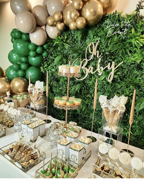 Jungle Theme Sweet Table, Dessert Table Safari Theme, Jungle Sweet Table, Safari Baby Shower Boy Dessert Tables, Safari Baby Shower Dessert Table, Jungle Theme Dessert Table, Safari Dessert Table Ideas, Jungle Dessert Table, Safari Dessert Table