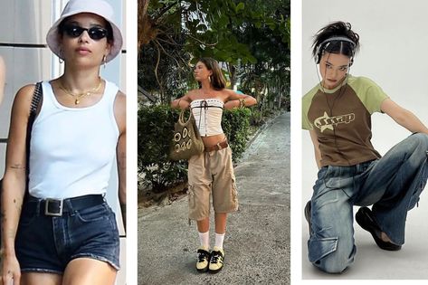 Flamboyant Gamine Summer Outfits | A Complete Style Guide Gamine Summer Outfits, Soft Ethereal Aesthetic Outfits, Flamboyant Gamine Style, Flamboyant Gamine Outfits, Different Style Aesthetics, Flamboyant Outfit, Ethereal Aesthetic Outfits, Soft Ethereal Aesthetic, Gamine Outfits