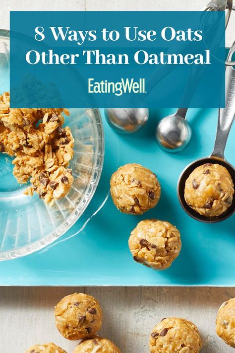 Whole Grain Oats Recipes, Meatloaf With Oats, Blueberry Spinach Smoothie, Peanut Butter Energy Balls, Homemade Baked Bread, Sweet Smoothies, Spinach Smoothie, Quick Oats, Easy Bread Recipes