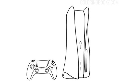 Sony PlayStation 5 Coloring Page - Coloring Books #ps5 #PS4 #ps5ukstock #ps5india #PS5Pro #sonyplaystation #sonyplaystationdrawing #sonyplaystationarts #sonyplaystation5 #sonyplaystation5drawing #drawingsonyplaystation5 #drawingps5 #ps5drawing #ps5arts #ps5coloringpage #coloringpage #coloringpages #coloringbook #playstation5 Spiderman Ps4 Drawing, Xbox Coloring Pages, Playstation Drawing, Ps4 Drawing, Controller Tattoo Playstation, Ps5 Drawing, Playstation Remote Drawing, Ps4 Controller Drawing, Kpop Line Art Drawing