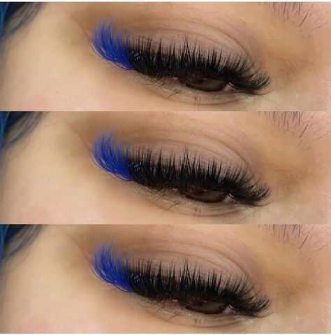 Cat Eye Lash Extensions With Color, Colour Lashes Extensions, Eyelash Extensions Styles With Color, Green Lash Extensions, Coloured Eyelash Extensions, Coloured Lash Extensions, Lash Extensions With Color, Color Lash Extensions, Coloured Lashes