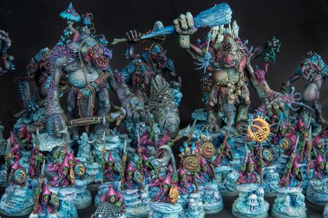 CoolMiniOrNot - gloomspite gitz troggoth and stabbas by lomarot Age Of Sigmar Armies, Gloomspite Gitz, Warhammer Armies, Warhammer Miniatures, Diorama Ideas, Warhammer Figures, Warhammer Paint, Warhammer Aos, 40k Miniatures