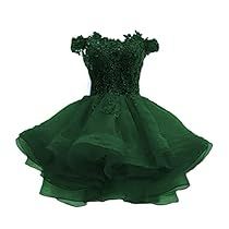 Sweet Sixteen Dresses Short Green, Emerald Dresses Short, Fluffy Green Dress, Forest Green Short Dresses, Emerald Green Short Puffy Dress, Emerald Green Prom Dress Short, Green Dama Dresses, Green Dresses Short, Sweet Sixteen Dresses Short