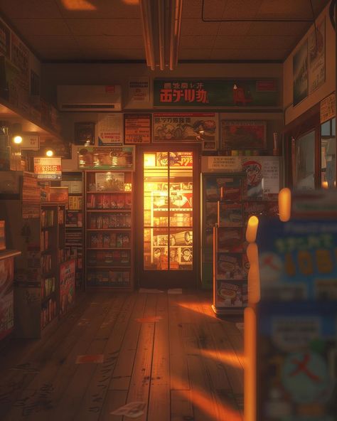 manga & gaming store in the morning lights 🌞 🔗 https://linktr.ee/whimcity 💻 created with MidJourney & Topaz Gigapixel ⠀⠀⠀⠀⠀⠀⠀⠀⠀ 🔗 #chillvibes 🔗 #studioghibli 🔗 #aiartcommunity 🔗 #animelover 🔗 #cozy 🔗 #goodmood 🔗 #lofi 🔗 #japanlover Aesthetic Graphics, Dreamy Artwork, City Painting, Soothing Sounds, August 10, Pretty Wallpapers Backgrounds, Fantasy Illustration, Morning Light, Light Painting