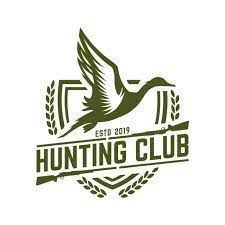 Duck Hunting Logo, Hunting Logo, Vintage Typography Design, Hunting Club, Upland Hunting, Forest Silhouette, Family Logo, Hunt Club, Dog Logo