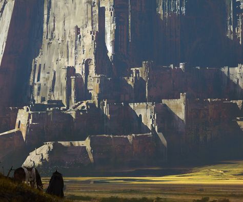 Giant castle | happy new year! by paooo on DeviantArt Giant Castle, Concept Art World, Castle Art, Art Watch, Fantasy City, Fantasy Castle, Fantasy Setting, Fantasy Places, Art Et Illustration