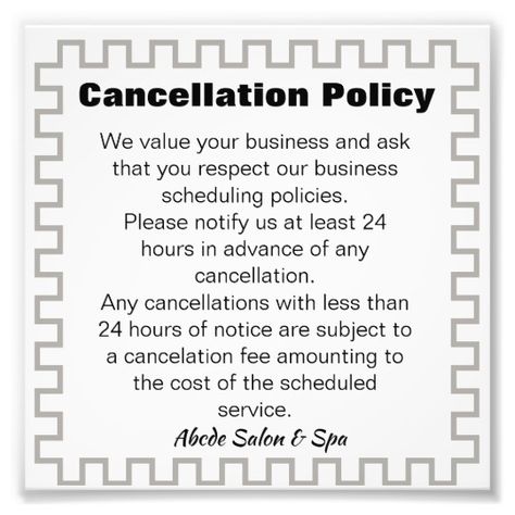 Cancellation policy poster Makeup Artist Marketing, Tech Makeup, Artist Marketing, Business Hair, Hair Salon Business, Lash Quotes, Salon Quotes, Logo Instagram, Massage Business