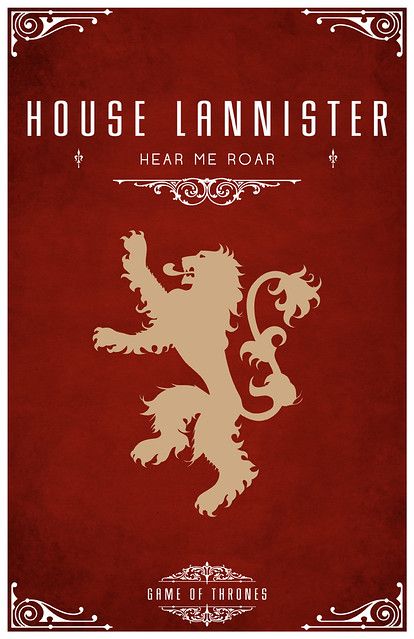 House Lannister | House Lannister Sigil - Lion Motto "Hear M… | Flickr Lannister Sigil, Game Of Throne, Game Of Thrones Party, Game Of Thrones Poster, House Lannister, Game Of Thrones Series, Game Of Thrones 3, Gra O Tron, Games Of Thrones