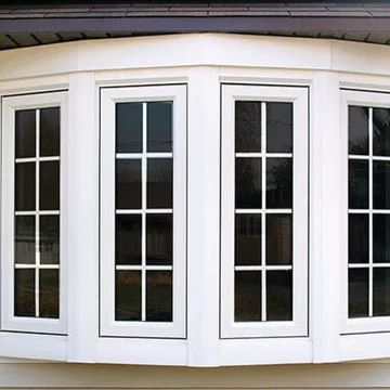 Bowed Replacement Window - Photos & Ideas | Houzz Bow Window Replacement Ideas, Window Replacement Diy, Window Replacement Ideas, Replacement Windows Styles, Replacement Wimdow And Accessories, Evolution Windows Flush, Installing Replacement Windows, Window Pictures, Vinyl Replacement Windows