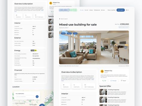 Buying An Apartment, Earth Colour Palette, Real Estate Landing Pages, Stadium Design, App Interface Design, Real Estates Design, Ui Design Website, Hotel Reservation, Youtube Design