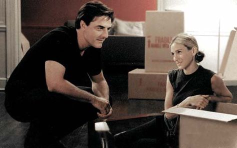 Mr Big And Carrie, Big And Carrie, Carrie And Mr Big, Carrie Bradshaw Apartment, Carrie Bradshaw Quotes, Carrie And Big, Chris Noth, Cynthia Nixon, Carrie Bradshaw Style