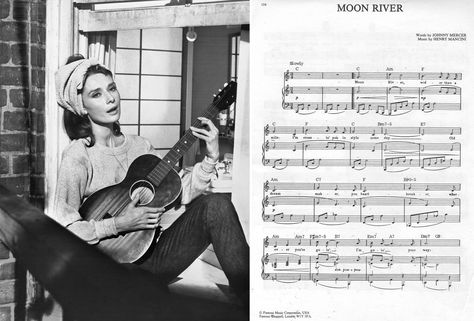 The Story Behind "Moon River" From "Breakfast at Tiffany's" Is Fascinating - TownandCountrymag.com River Song Outfit, Dr Who River Song, River Song Timeline, River Song Quotes, River Song Costume, River Song Cosplay, The Husbands Of River Song, Song Tattoos, Song Memes