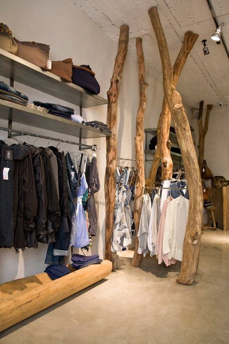 clothing designer shop, Tel Aviv-Yafo, 2010 - amira low Clothing Store Decor, Clothes Shop Design, Fashion Shop Interior, Clothing Boutique Interior, Tree Interior, Clothing Store Interior, Interior Design Dubai, Retail Boutique, Retail Store Design