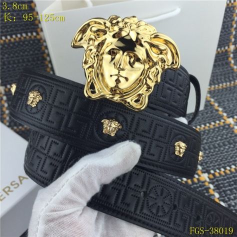 Best Sandals For Men, Versace Boots, Tracksuits For Men, Mens Designer Belts, Versace T Shirt, Versace Shoes, Luxury Belts, Designer Belts, Versace Belt