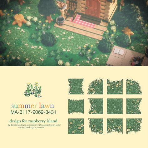 lyss on Twitter: "new summer path inspired by @origo_a [MA-3117-9069-3431] —— #ACNH #ACNHDesign #AnimalCrossingNewHorizons… " Acnh Whimsical, Whimsical Core, Acnh Summer, Lawn Path, Cottagecore Animal Crossing, Acnh Paths, Acnh Cottagecore, Acnh Design, Acnh Codes