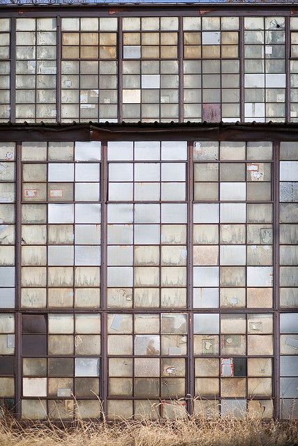 industrial windows rank as one of my absolute favorite architectural elements. Cafe Industrial, Industrial Windows, Magic Places, Steel Windows, Industrial Architecture, Industrial House, Built Environment, Industrial Chic, Facades