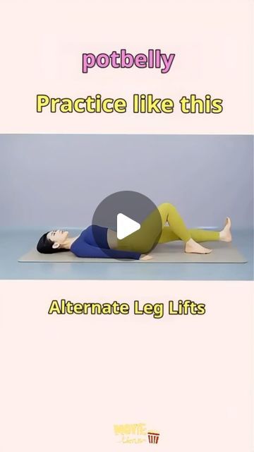 Lying Down Stretches, Stomach Flat, Morning Yoga Stretches, Stomach Exercises, Lower Abdomen, Leg Lifts, Postpartum Recovery, Workout Moves, Yoga Stretches