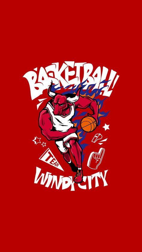 Chicago Bulls Wallpapers, Off White Hoodie Men, Chicago Bulls Art, Logo Chicago Bulls, Basketball Logo Design, Bulls Wallpaper, Chicago Bulls Logo, Bull Art, Taurus Tattoos