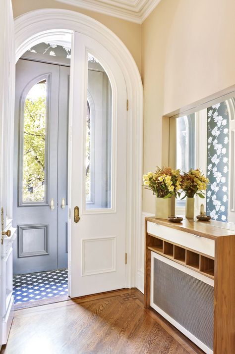 10 new doors and entrances we enjoyed this week | News | Archinect Hallway Designs, Park Slope, Arched Doors, Hygge Home, Barbie Dream House, Entry Way, House Inspo, Design Architecture, Dream Home Design