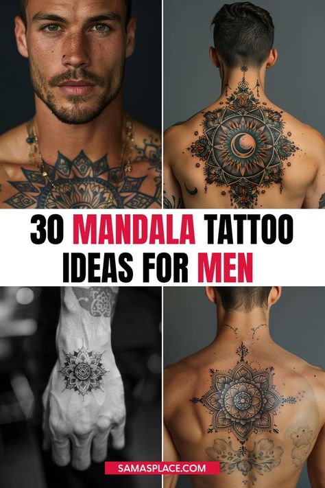 Mandala tattoo ideas for men, featuring symmetrical patterns symbolizing harmony, balance, and spirituality Geometric Universe Tattoo, Mandala Tattoo Shoulder, Mandala Tattoo Ideas, Mandala Tattoo Men, Geometric Chest, Circular Designs, Mandala Tattoos, Geometric Mandala Tattoo, Universe Tattoo