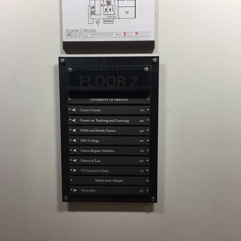 Floor Directory Floor Directory, Executive Suites, University Of Oregon, White Stag, Children And Family, Creative Ideas, Oregon, University, Flooring