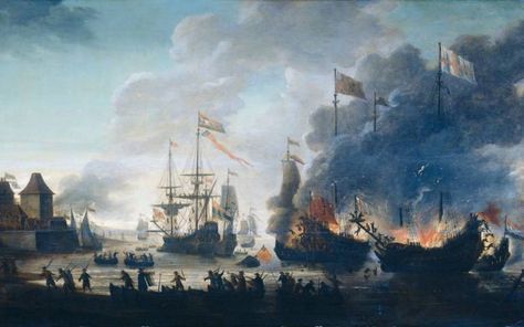 Burn the Ships! - Fierce Marriage Anglo Dutch Wars, Fierce Marriage, Elvis Videos, Sea Battle, Age Of Sail, Ship Paintings, Nautical Wall Art, Nautical Wall, Tall Ships