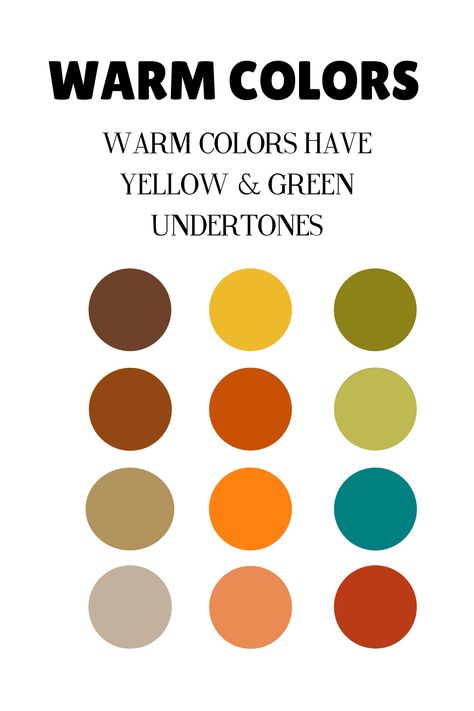 Warn Color Pallete, Warm Skin Tone Colors To Wear, Warm Undertone Color Palette, Warm Undertone Colors, Warm Color Palette Clothes, Warm Tone Outfits Style, Warm Colors Outfit, Warm Bright Color Palette, Warm Color Nails