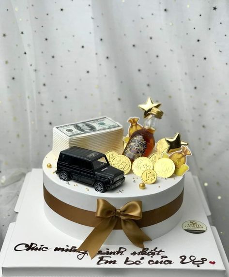 Cafe And Bakery Cake For Boss Men, Cake For Businessman, Business Man Cake, Cake Designs For Brother, Boss Birthday Cake, Cricket Birthday Cake, Birthday Cake For Brother, Cars Cake Design, Money Birthday Cake