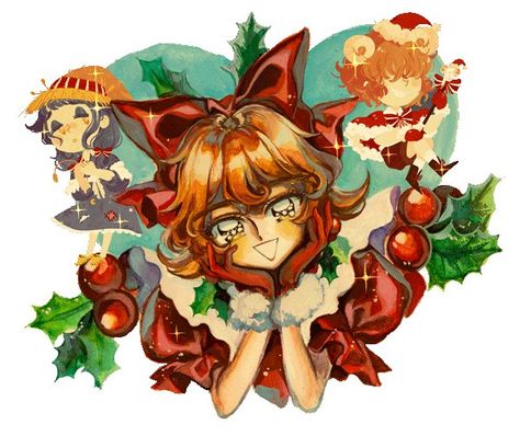 AstralShift - Little Goody Two Shoes on Twitter: "🎀🎄 Astral Shift wishes you all a Merry Christmas and a Happy New year! 🎄🎀… " Goody Two Shoes, Eldritch Horror, Rpg Horror Games, Mirror Artwork, Rpg Maker, A Happy New Year, Pocket Mirror, Art Studies, Indie Games