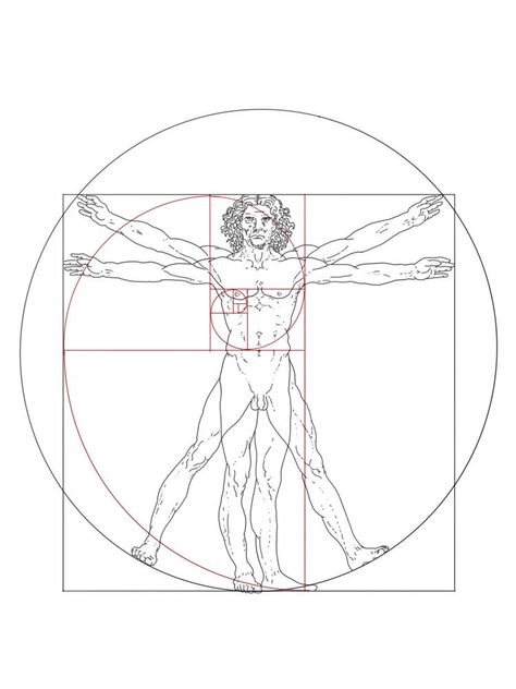 Vetruvius Man Tattoo, Vitruvian Tattoo, First Tattoo Ideas Men, Vitruvian Man Tattoo Design, Vitruvian Man Art, Vitruvian Man Tattoo, Jake Tattoo, Golden Ratio Tattoo, The Vitruvian Man