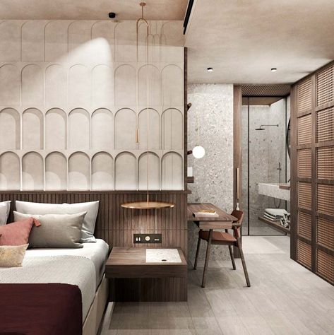 Hotel Room Interior, Ceiling Design Ideas, Leather Sofa Living Room, Bedroom Interior Design Luxury, Hotel Room Design, Modern Bedroom Interior, Bedroom Bed Design, Bed Furniture Design, Modern Bedroom Design