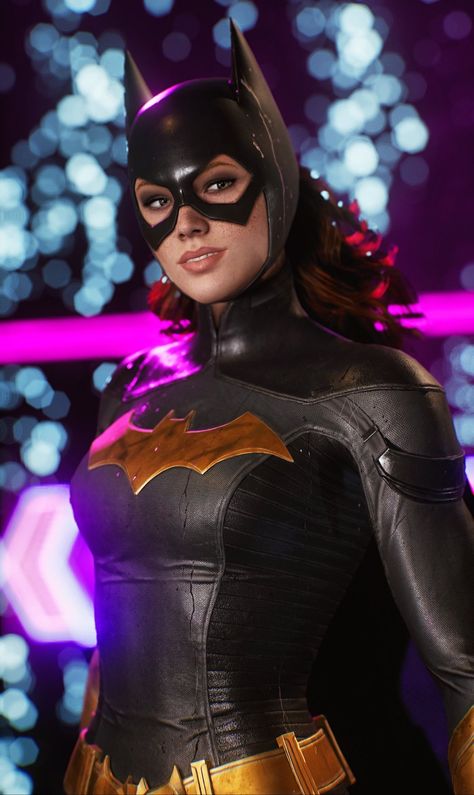 Batgirl Gotham Knights, Gotham Knights Batgirl, Bat Women, Batwoman Cosplay, Batman Backgrounds, Batgirl Art, Dc Batgirl, Batgirl Cosplay, Gotham Knights