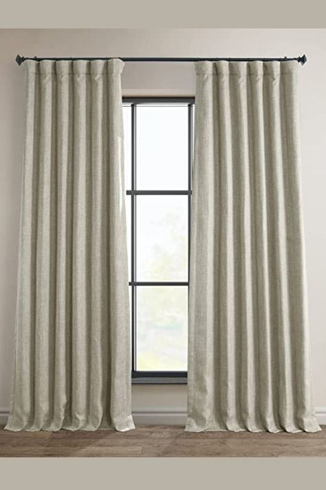 Faux linen drapes for half the price Linen Room, Half Price Drapes, Curtains For Bedroom, Neutral Aesthetic, Curtain Ideas, Darkening Curtains, Room Darkening Curtains, Linen Curtains, Half Price