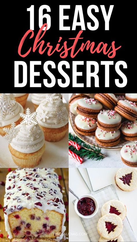 I’m in love with these christmas desserts. If you need some inspiration on treats for your christmas meals this year, here you’ll find easy christmas dessert recipes and easy christmas desserts you can make.