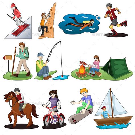 Surf Logo, Kids Outdoor Play, Lotus Pose, Outdoor Activities For Kids, Camping Theme, Recreational Activities, Leisure Activities, Cartoon Images, Stick Figures