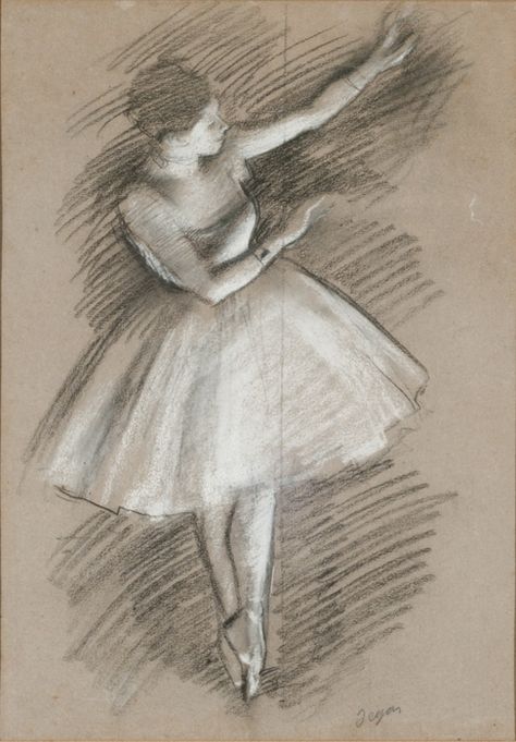 "dancer in white" Edgar Degas - Artwork on USEUM Pinterest Drawings, Degas Drawings, Ballerina Sketch, Degas Ballerina, Edgar Degas Art, Degas Dancers, Ballerina Drawing, Degas Paintings, Ballet Painting