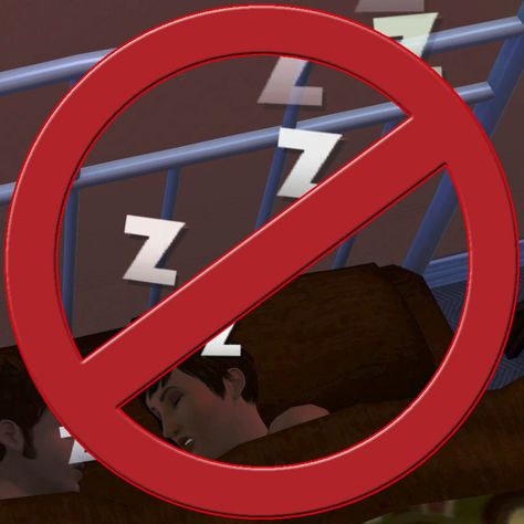 Mod The Sims - No Sleep Zzzs - Now with No 010101s (Amb) and No Vvvs! (LN) No Zzz Mod Sims 4, Sims 4 No Zzz Mod, The Sims 4 Mod, Sims 3 Cc Finds, Sims 3 Mods, Giant Letters, No Sleep, Sleep Over, Sims 4 Gameplay