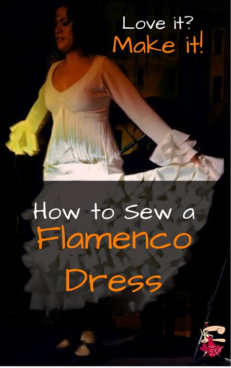 Flamenco Dress Pattern, Boho Sewing, Flamenco Dresses, Flamenco Fashion, Fit Video, 1 Piece Dress, Flamenco Costume, Flamenco Skirt, Dancer Dress