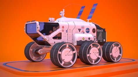 ArtStation - Mars rover, Anton Swanepoel Nasa Rover, Raspberry Projects, Mars Exploration, Traveller Rpg, Kerbal Space Program, Space Car, Space Engineers, Diy Robot, Mars Rover