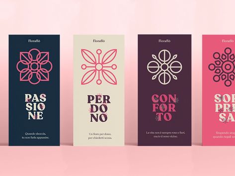 Flower Brand Identity by solid on Dribbble Florist Brand, Shop Packaging, Express Feelings, Florist Logo, Flower Branding, Visual System, Flowers Shop, Lets Talk, Visual Identity Design