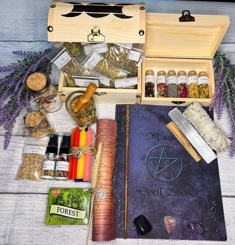 Witch Starter Kit, Witch Kit, Witch Supplies, Witchy Gifts, Wiccan Altar, Witch Craft, Witchcraft Supplies, Witch Gift, Intention Candles