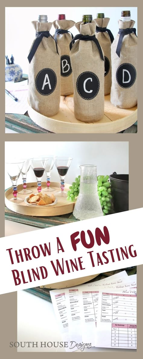 Wine Tasting Ideas, Host Wine Tasting Party, Diy Wine Tasting Party, Holiday Wine Tasting, Blind Wine Tasting Party, Blind Wine Tasting, Wine Games, Wine And Cheese Party, Wine Tasting Events