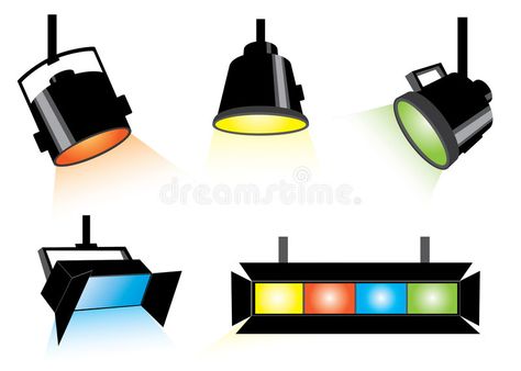 Five spotlights. Five colored spotlights for theater movies and photos , #ad, #colored, #spotlights, #theater, #photos, #movies #ad Color Spotlight, Spotlight Drawing, Red Spotlight, Single Spotlight On Stage, White Lights Ted Spotlight, Theater Spotlight, Cube Decor, Stage Lighting, Birds In Flight