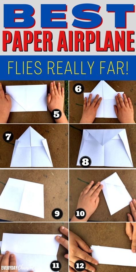 Paper Airplanes Instructions, Best Paper Airplane, Origami Kids, Best Paper Plane, Paper Card Design, Plane Crafts, Paper Aeroplane, Make A Paper Airplane, Toy Workshop