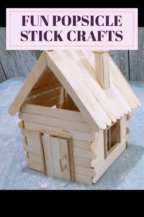 Engaging collection of 15 creative popsicle stick house models, showcasing talent in DIY crafting. Perfect for those inspired by art using sticks! One captivating image. Popsicle House, Popsicle Stick Houses, Diy Popsicle, Moon Crafts, Unique Models, Popsicle Stick Crafts, Popsicle Stick, Popsicle Sticks, Hot Glue Gun