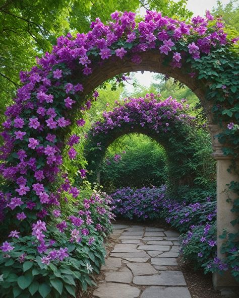 10 Best Climbing Plants For Arches Support For Climbing Plants, Climbing Plants Arch, Fast Climbing Plants, Climbing Plants Brick Wall, Climbing Rose Doorway, Best Climbing Plants, Climbing Flowers, Aesthetic House, Trumpet Vine