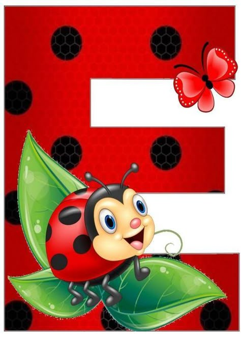 Images By Edna Pereira On Animal: Marienkäfer Ladybug image and visual related images Ladybug Frame, Alphabet Letters Clipart, Ladybug Picnic, Ladybug Birthday Party, Ladybug Theme, Ladybug Crafts, Ladybug Art, Cute Alphabet, Ladybug Wallpaper