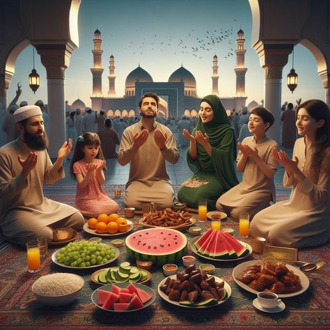 Iftar Aesthetic, Islamic Night, Ramadan Photos, Ramadan Iftar, Stylish Alphabets, Muslim Images, Muslim Family, Mecca Wallpaper, Allah Photo