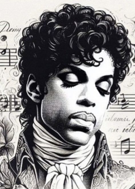 Prince Album Covers, Prince Singer Aesthetic, Prince Singer Art, Prince The Singer, Prince The Artist, Prince Singer, Decora Art, Prince Drawing, Prince Music